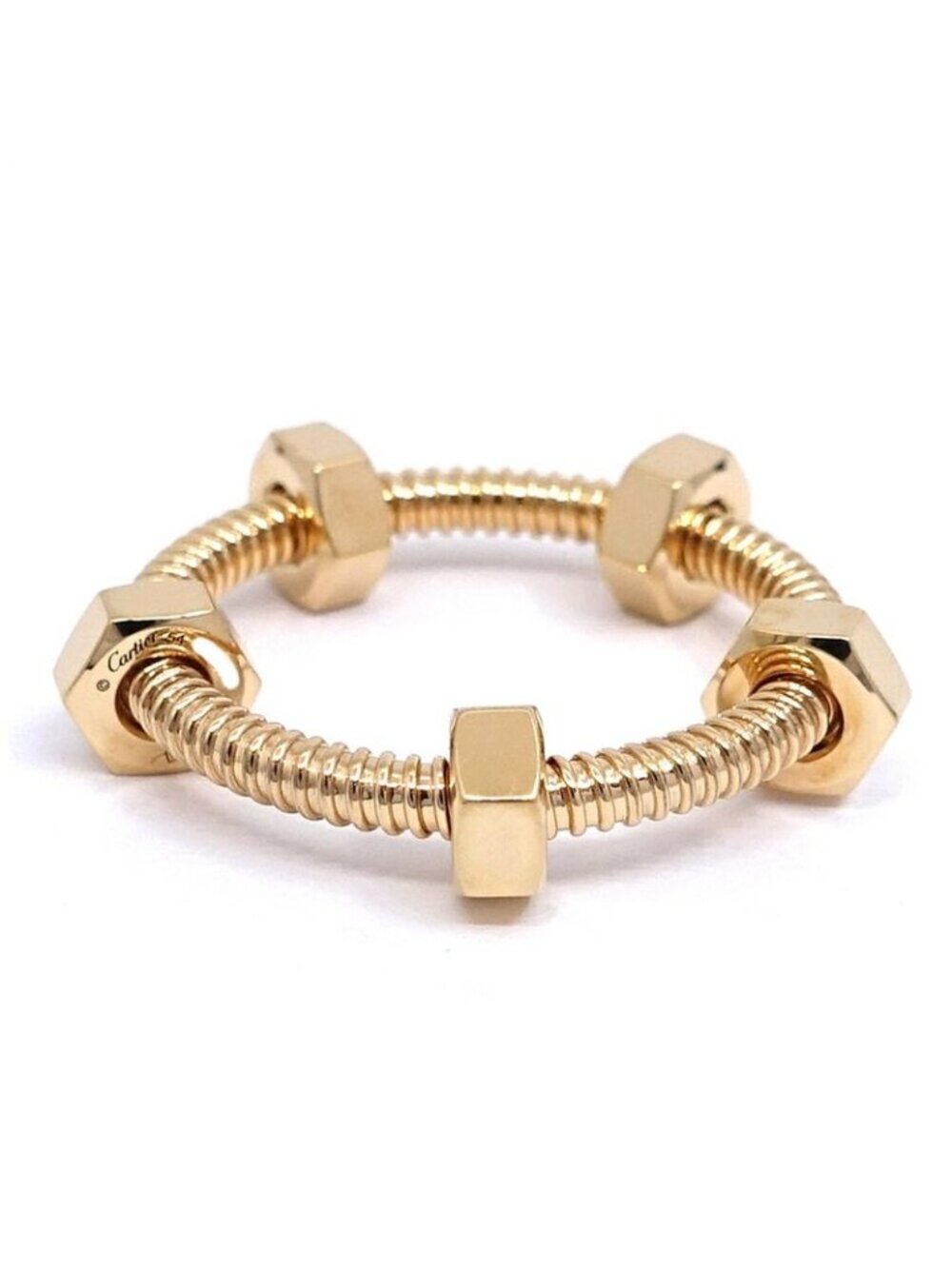 Cartier 18K Pink Gold Eccle de Ring
